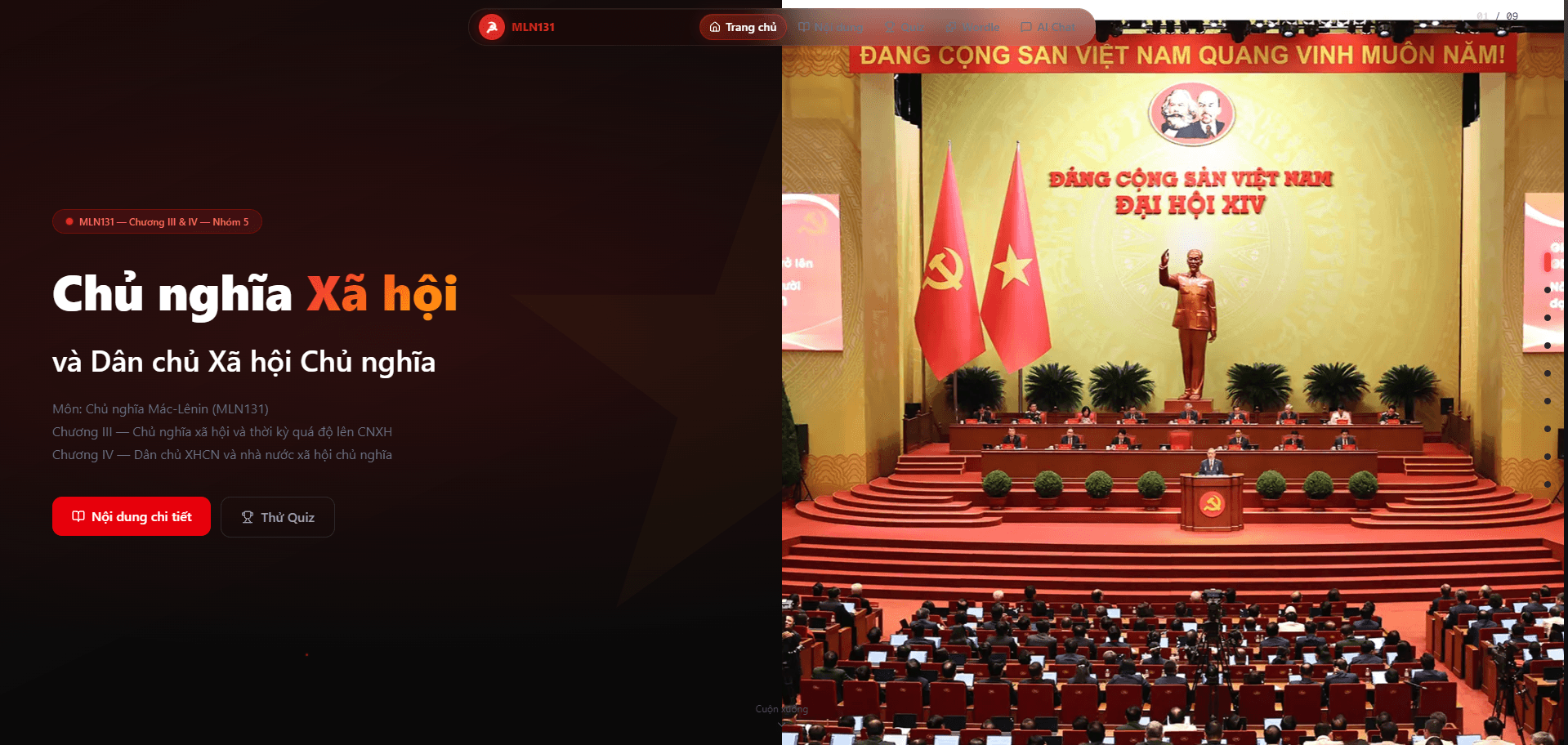 MLN-131 Learning Platform